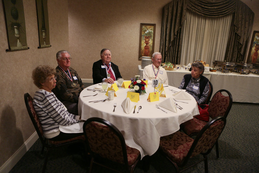 Annual Veterans Day dinner in the Geisen Reception Centre